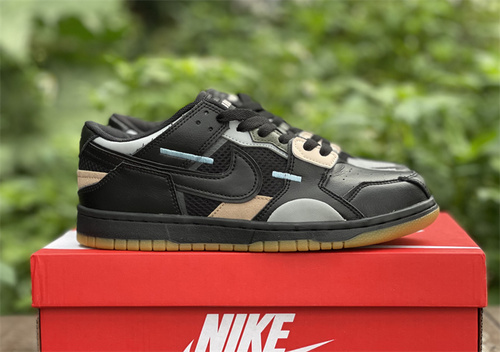 Original version_ Nike Dunk SCRAP _Black Gum_ _Vinyl_ color scheme_ the item number_ DB0500-001_ full code shipment 36--45-3bc6cb4d